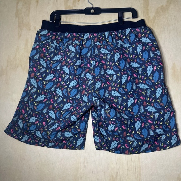 Saxx Cannonball Shorts Men’s Size Large Colorful Leaf Design - Picture 6 of 10
